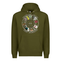 Army Green THE MAGNUS ARCHIVES Premium Hoodie - ArtChic