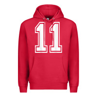 Cardinal number 11 shirt sports player number back of shirt Premium Hoodie - ArtChic
