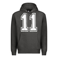 Number 11 Shirt Sports Player Number Back Of Shirt Premium Hoodie | Teevron
