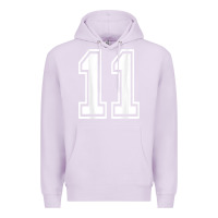 Lilac number 11 shirt sports player number back of shirt Premium Hoodie - ArtChic