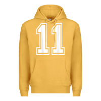 Mustard number 11 shirt sports player number back of shirt Premium Hoodie - ArtChic