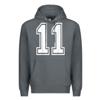 Rock number 11 shirt sports player number back of shirt Premium Hoodie - ArtChic