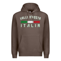 Coffee valle d'aosta italia italy region typography design Premium Hoodie - ArtChic