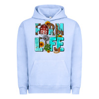 Pigment Grape Ice farm life Urban Hoodie - AdoDesignShop