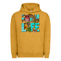 Pigment Peanut Butter farm life Urban Hoodie - AdoDesignShop