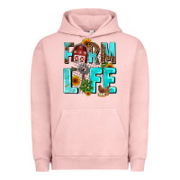 Pigment Salmon farm life Urban Hoodie - AdoDesignShop