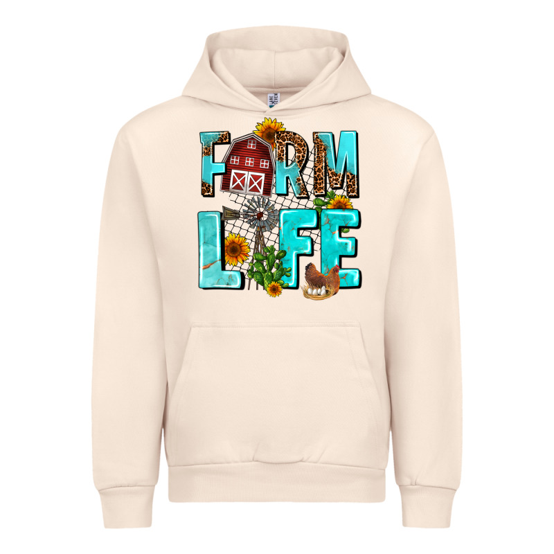 Farm Life Urban Hoodie by AdoDesignShop | Teevron