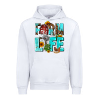 White farm life Urban Hoodie - AdoDesignShop