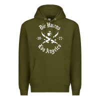 Army Green die' hunns Premium Hoodie - ArtChic