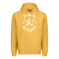 Mustard die' hunns Premium Hoodie - ArtChic