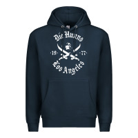Navy die' hunns Premium Hoodie - ArtChic