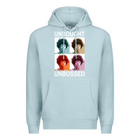 Blue Mist unbought unbossed shirley chisholm retro vintage gift long sleeve t sh Premium Hoodie - ArtChic