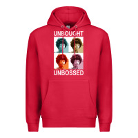 Cardinal unbought unbossed shirley chisholm retro vintage gift long sleeve t sh Premium Hoodie - ArtChic