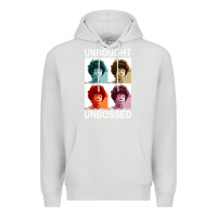 Dove Grey unbought unbossed shirley chisholm retro vintage gift long sleeve t sh Premium Hoodie - ArtChic