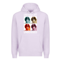 Lilac unbought unbossed shirley chisholm retro vintage gift long sleeve t sh Premium Hoodie - ArtChic