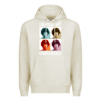 Oatmeal Heather unbought unbossed shirley chisholm retro vintage gift long sleeve t sh Premium Hoodie - ArtChic