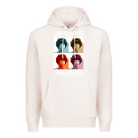 Pale Pink unbought unbossed shirley chisholm retro vintage gift long sleeve t sh Premium Hoodie - ArtChic
