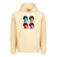 Pina Colada unbought unbossed shirley chisholm retro vintage gift long sleeve t sh Premium Hoodie - ArtChic