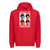 Red unbought unbossed shirley chisholm retro vintage gift long sleeve t sh Premium Hoodie - ArtChic