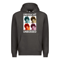 Smoke unbought unbossed shirley chisholm retro vintage gift long sleeve t sh Premium Hoodie - ArtChic