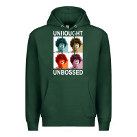Sports Green unbought unbossed shirley chisholm retro vintage gift long sleeve t sh Premium Hoodie - ArtChic