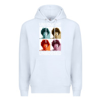 White unbought unbossed shirley chisholm retro vintage gift long sleeve t sh Premium Hoodie - ArtChic