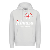 Dove Grey ichnusa Premium Hoodie - ArtChic