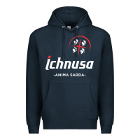 Navy ichnusa Premium Hoodie - ArtChic