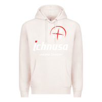 Pale Pink ichnusa Premium Hoodie - ArtChic