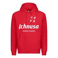 Red ichnusa Premium Hoodie - ArtChic
