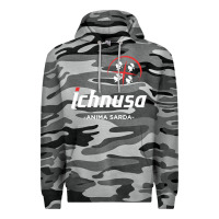 Slate Camo ichnusa Premium Hoodie - ArtChic