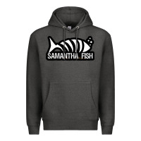 Charcoal Heather SAMANTHA FISH MUSIC ARTWORK Essential Premium Hoodie - ArtChic
