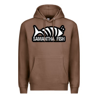 Chestnut SAMANTHA FISH MUSIC ARTWORK Essential Premium Hoodie - ArtChic