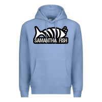 Colony Blue SAMANTHA FISH MUSIC ARTWORK Essential Premium Hoodie - ArtChic