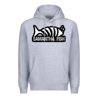 Heather Grey SAMANTHA FISH MUSIC ARTWORK Essential Premium Hoodie - ArtChic