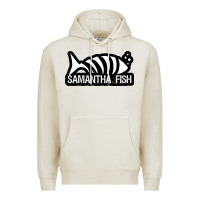 Oatmeal Heather SAMANTHA FISH MUSIC ARTWORK Essential Premium Hoodie - ArtChic