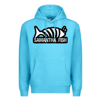 Ocean Blue SAMANTHA FISH MUSIC ARTWORK Essential Premium Hoodie - ArtChic