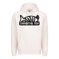 Pale Pink SAMANTHA FISH MUSIC ARTWORK Essential Premium Hoodie - ArtChic