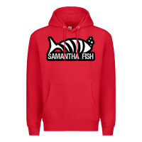 Red SAMANTHA FISH MUSIC ARTWORK Essential Premium Hoodie - ArtChic