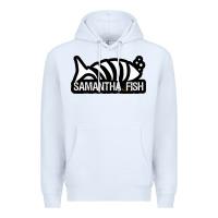 White SAMANTHA FISH MUSIC ARTWORK Essential Premium Hoodie - ArtChic