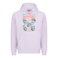 Lilac THE YOUNG ONES Premium Hoodie - ArtChic