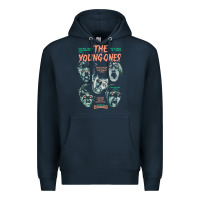 Navy THE YOUNG ONES Premium Hoodie - ArtChic