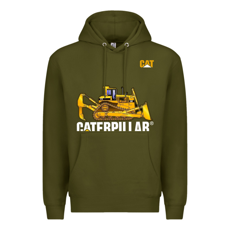 Bulldozercat 1 Premium Hoodie by ArtChic | Teevron