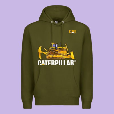 Bulldozercat 1 Premium Hoodie Designed By Artchic