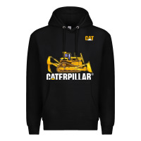 Black bulldozercat 1 Premium Hoodie - ArtChic