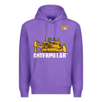 Purple bulldozercat 1 Premium Hoodie - ArtChic