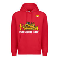 Red bulldozercat 1 Premium Hoodie - ArtChic