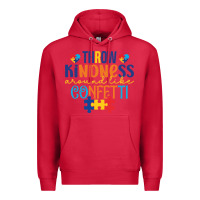 Cardinal Throw kindness around like confetti Premium Hoodie - CowhideDigitalArt