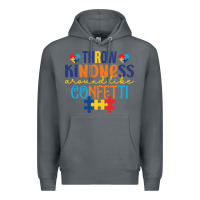 Rock Throw kindness around like confetti Premium Hoodie - CowhideDigitalArt