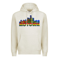 Oatmeal Heather MOTOWN Premium Hoodie - ArtChic